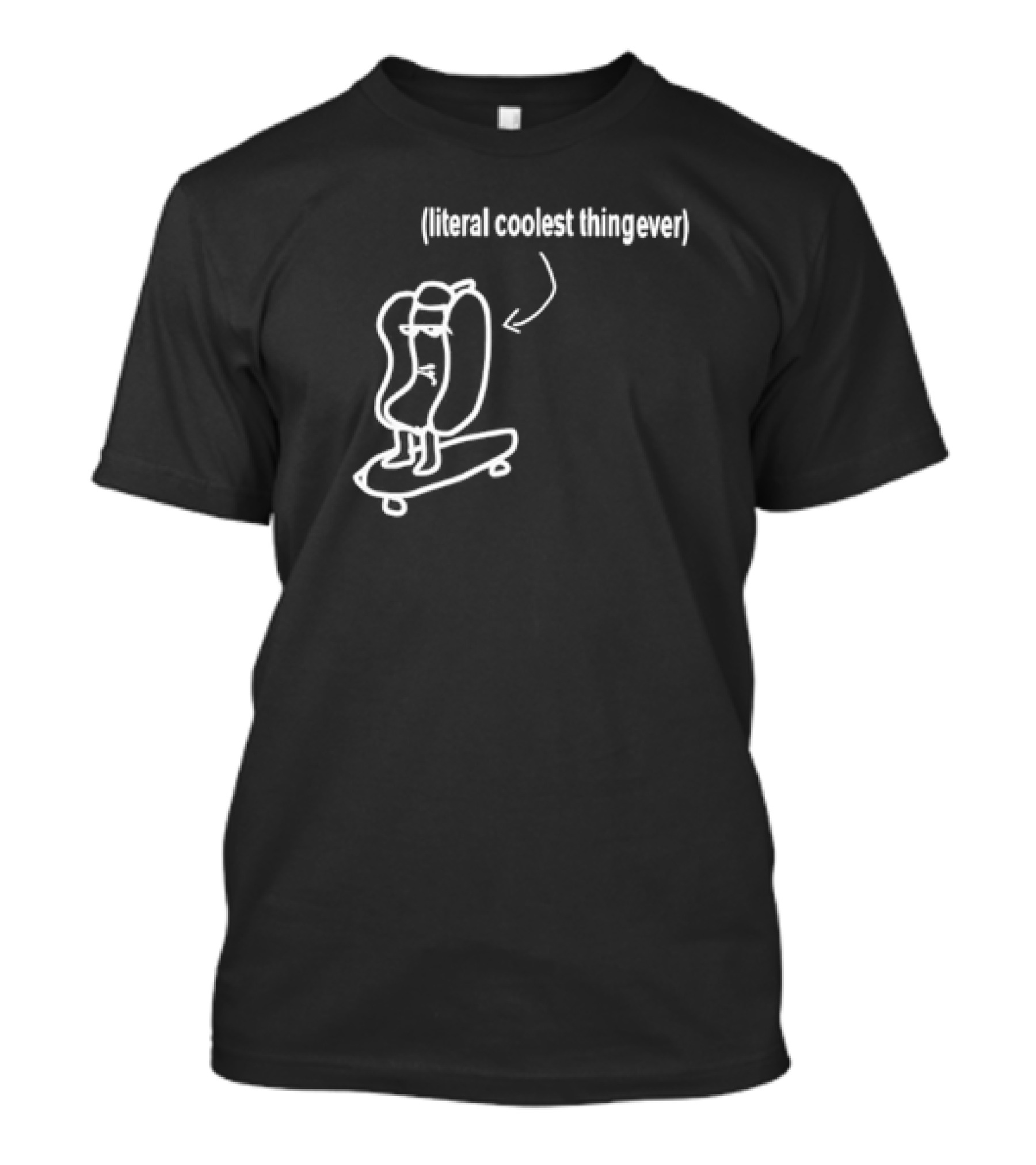 Literal Coolest Thing Ever Skateboarding Air Conditioner T-Shirt