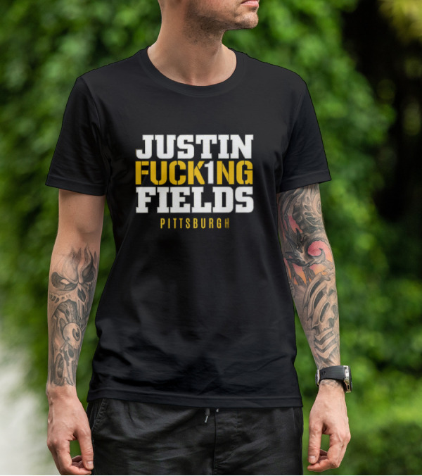 Pittsburgh Justin Fck1ng Fields T-Shirt