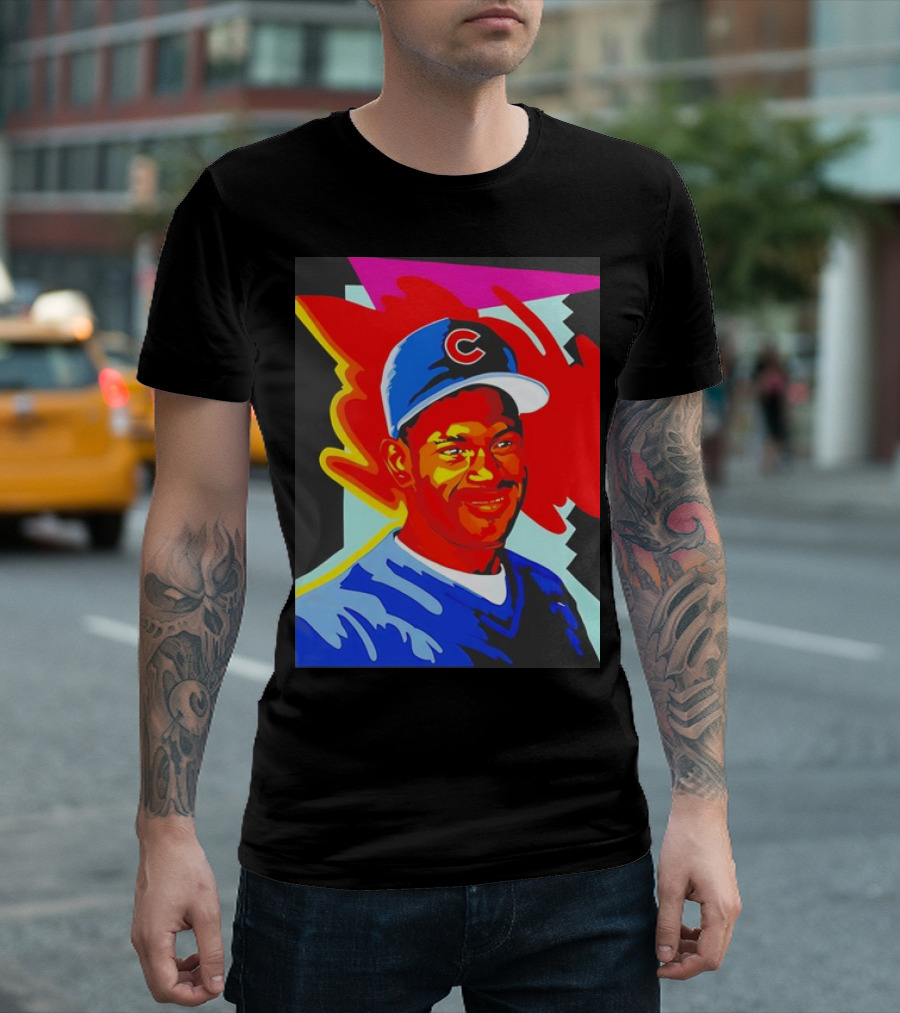 Sammy Sosa Chicago Cubs Retro Baseball T-Shirt