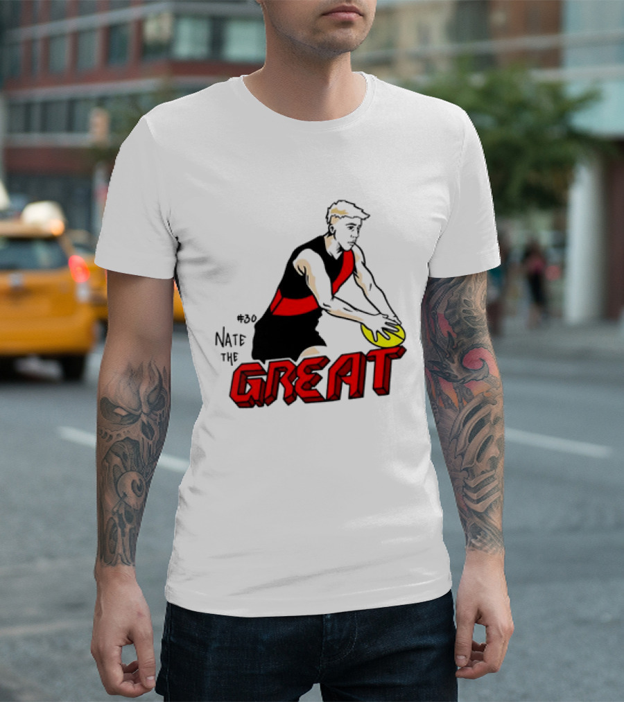 30 Nate the Great Football Cartoon Jumper T-Shirt