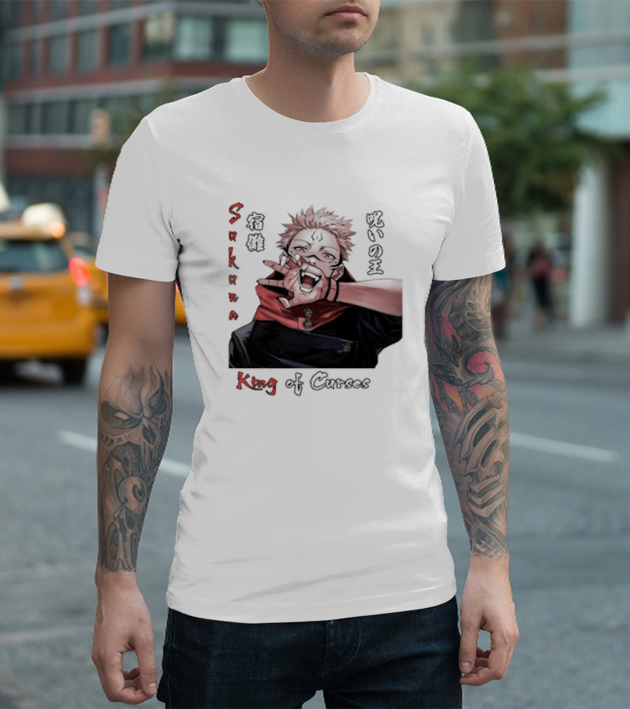 Sukuna King Of Curses Anime T-Shirt