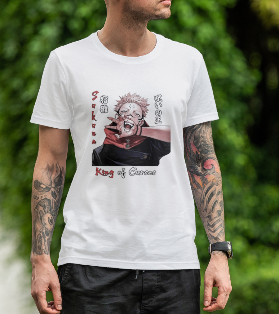 Sukuna King Of Curses Anime T-Shirt