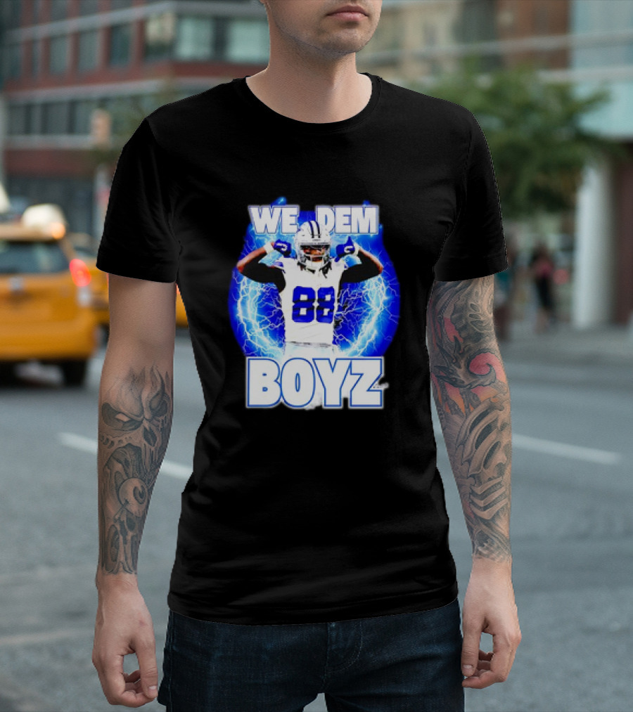 Dallas Cowboys CeeDee Lamb We Dem Boyz 2024 NFL Football Fan 88 T-Shirt