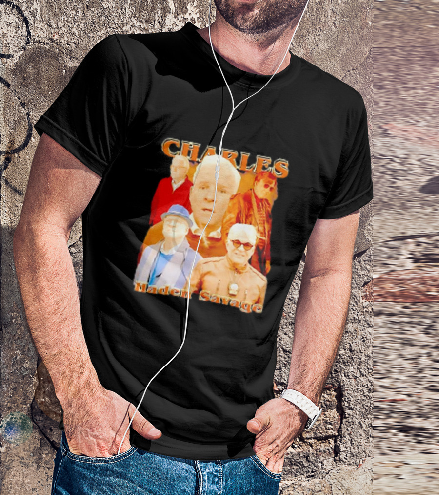 Charles Haden Savage Steve Martin Vintage Bootleg T-Shirt