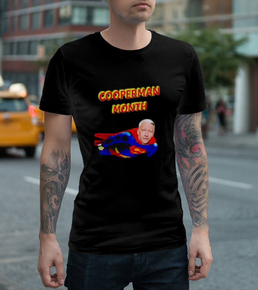 COOPERMAN MONTH Superhero T-Shirt