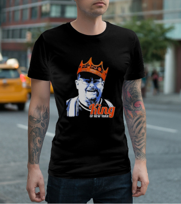 King Of New York Baseball Frank Fleming T-Shirt