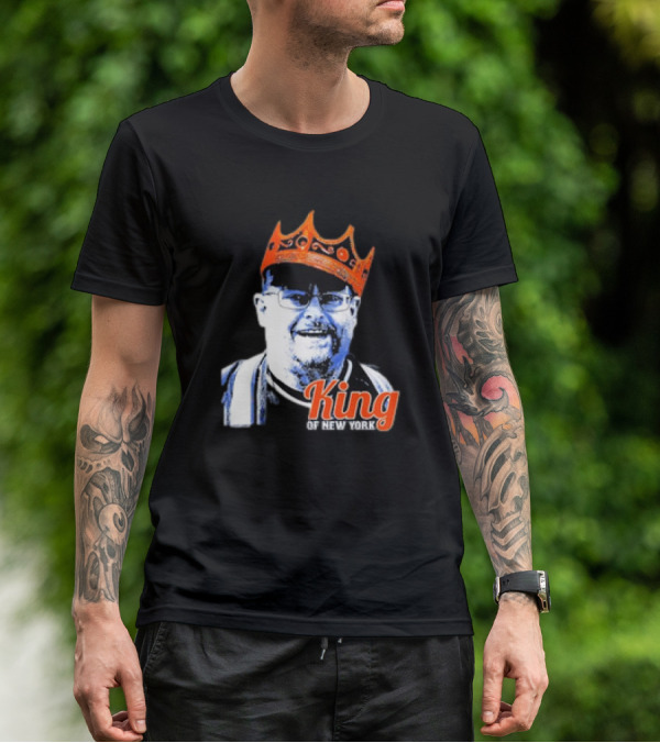 King Of New York Baseball Frank Fleming T-Shirt