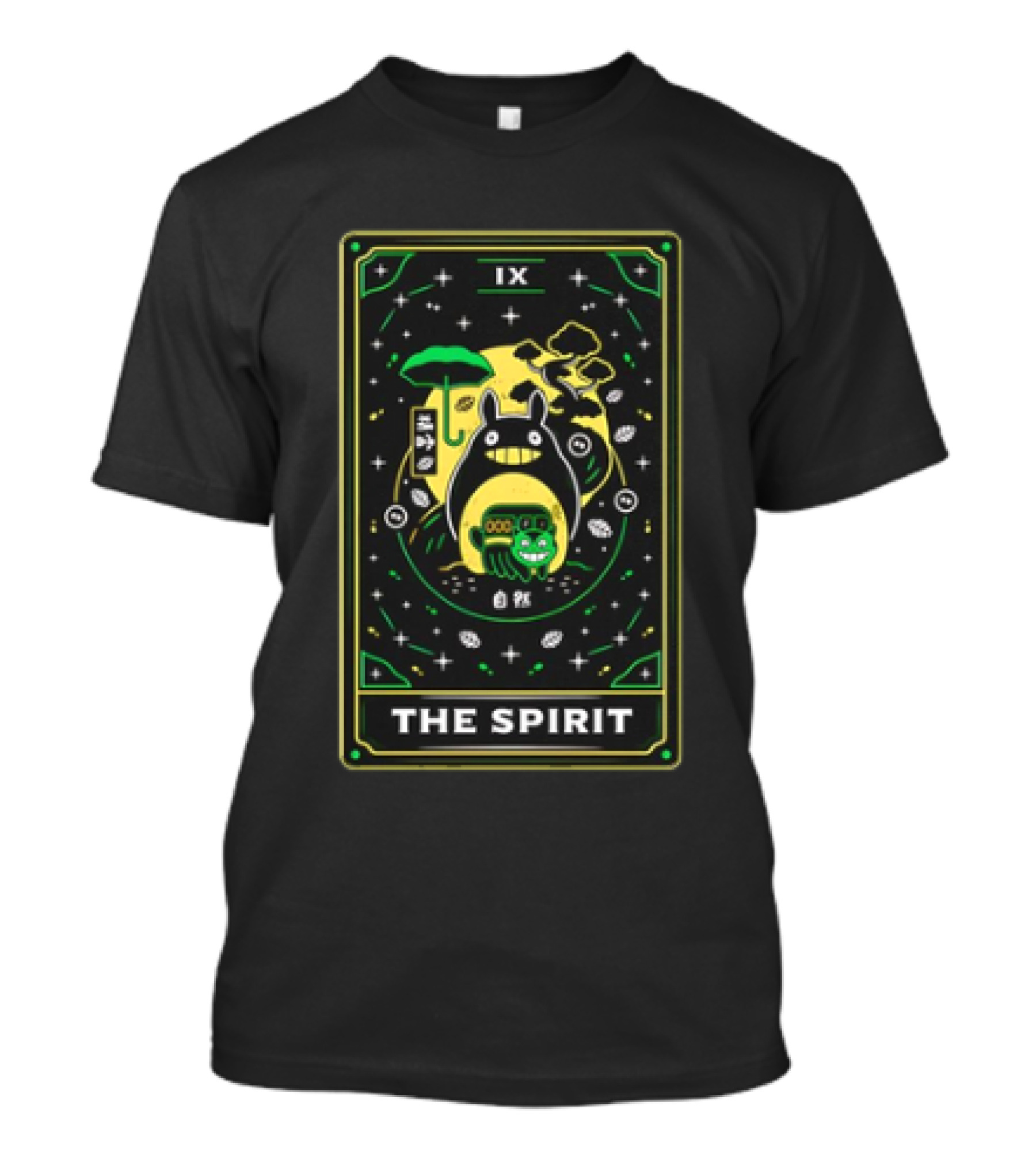 My Neighbor Totoro IX The Spirit Tarot Card T-Shirt