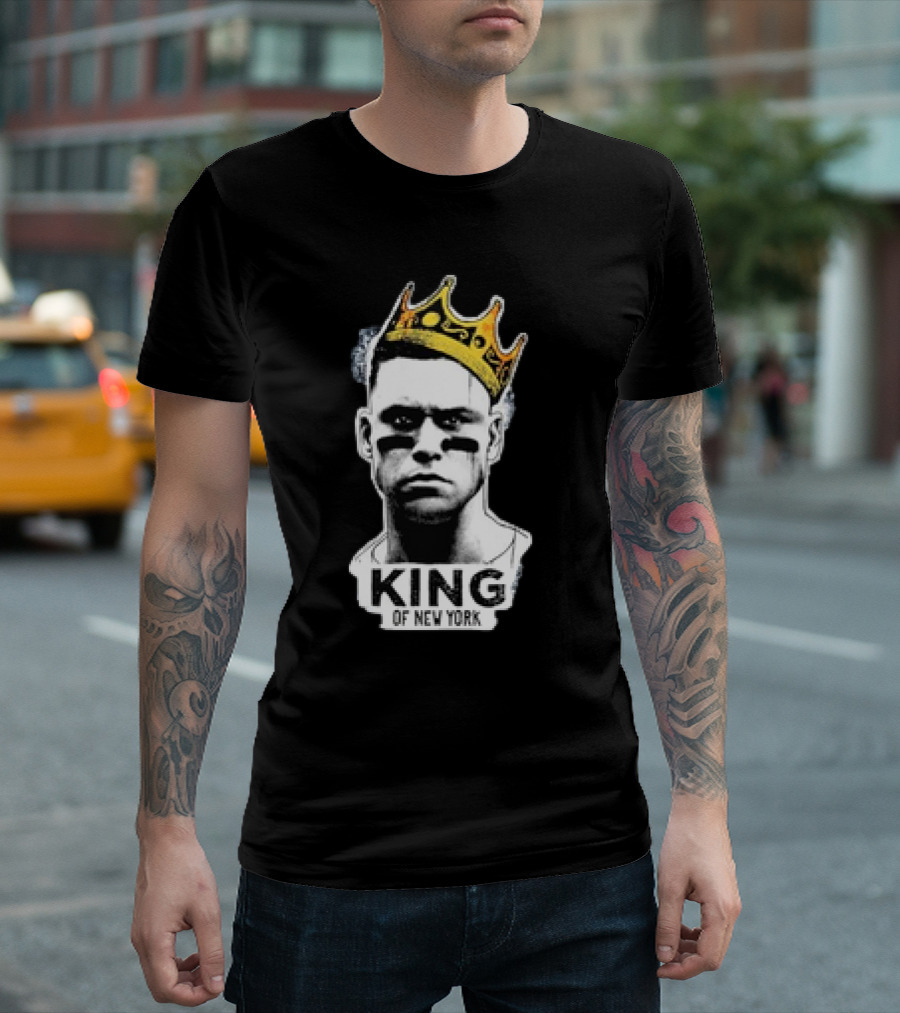 New York Yankees Aaron Judge King of New York Crown T-Shirt