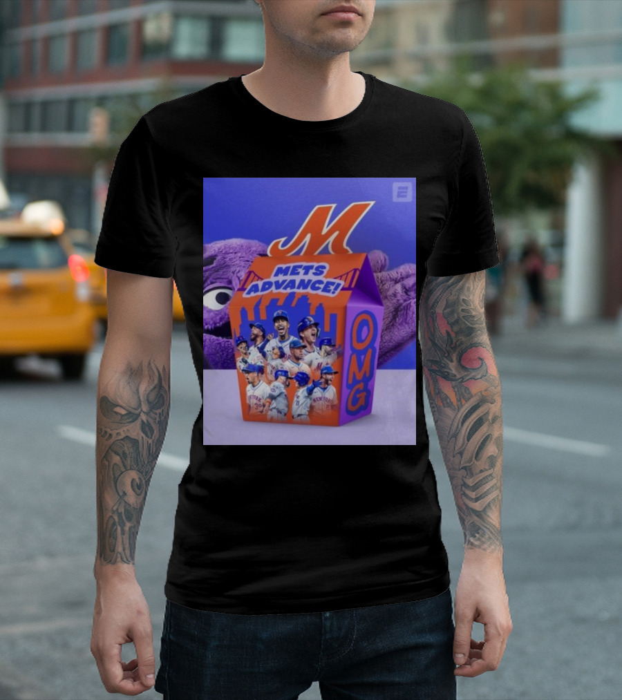 OMG Mets Advance Moving On To The NLCS T-Shirt