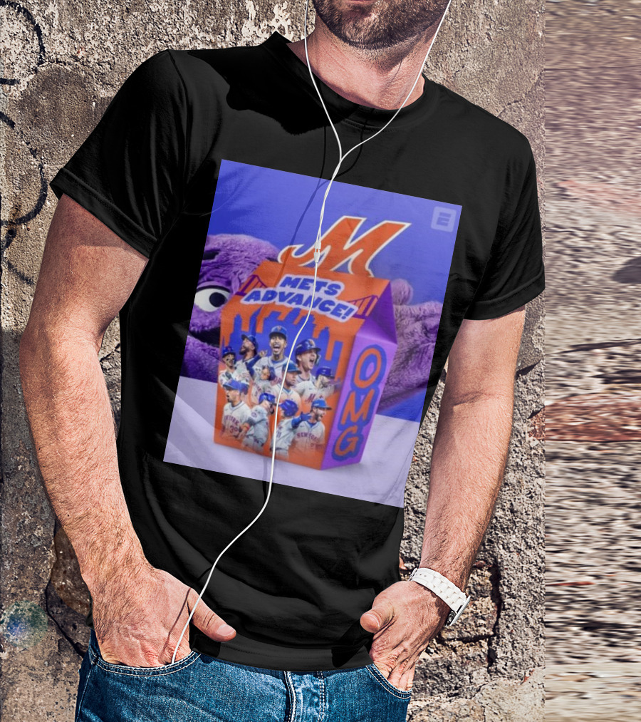 OMG Mets Advance Moving On To The NLCS T-Shirt
