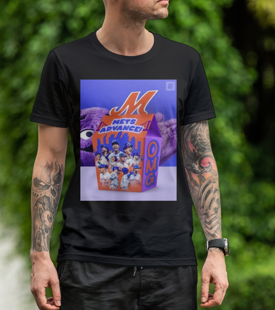 OMG Mets Advance Moving On To The NLCS T-Shirt