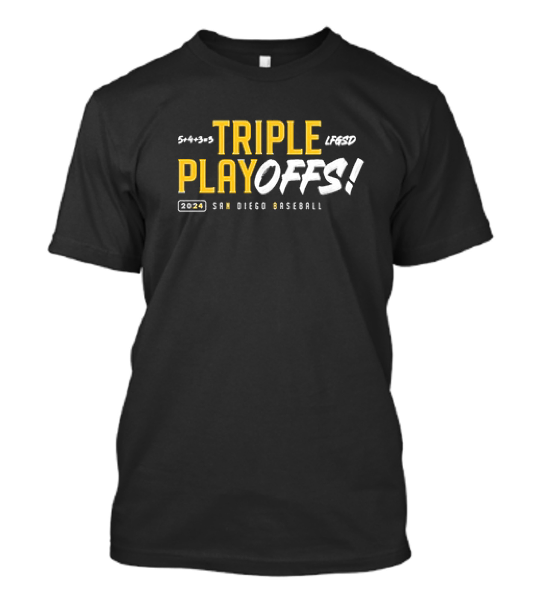 San Diego Baseball Triple Playoffs 2024 LFGSD T-Shirt