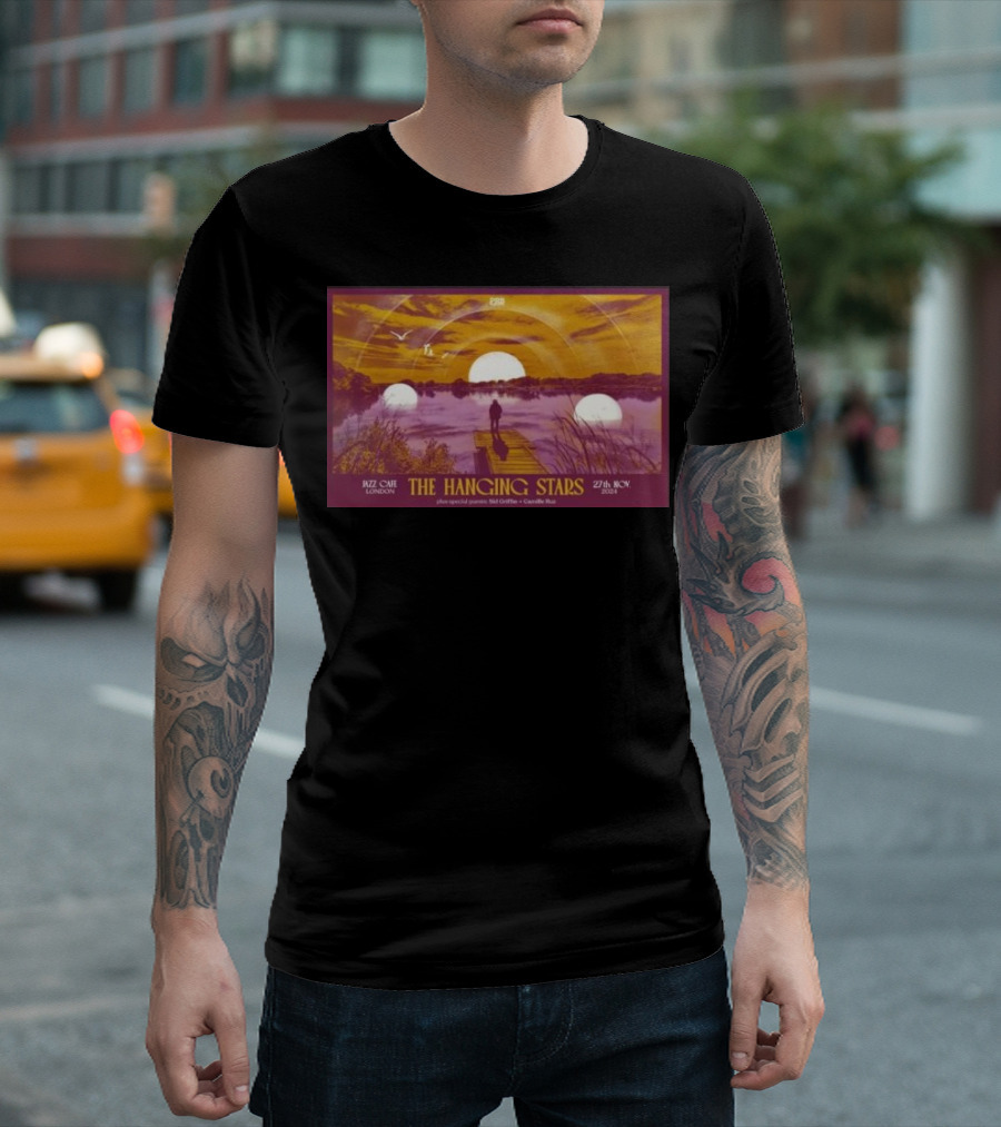 Jazz Cafe London The Hanging Stars November 27 2024 Sid Griffin Camille Mox T-Shirt