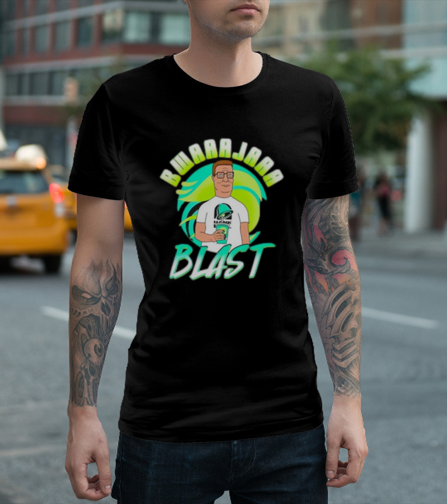 Bwaaajaa Blast Cartoon Retro H Fuel T-Shirt