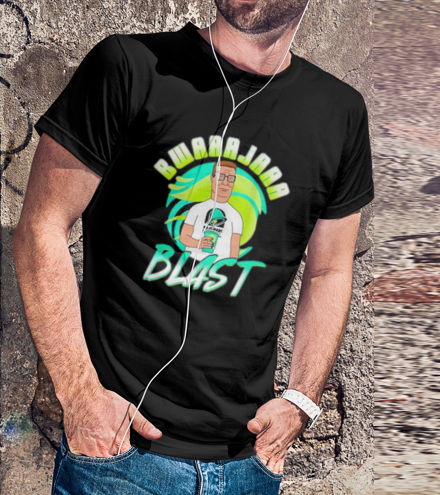 Bwaaajaa Blast Cartoon Retro H Fuel T-Shirt