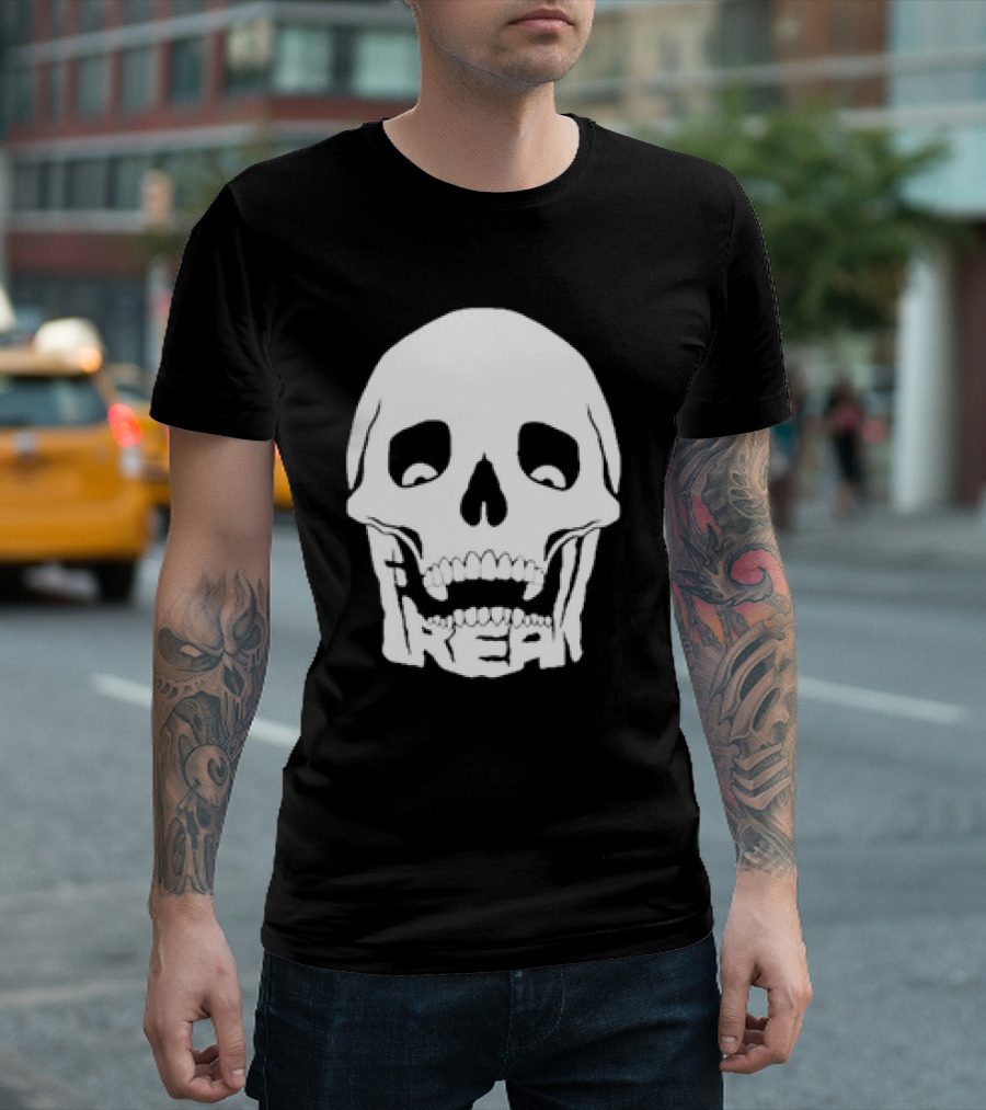 Freak Premium Fluorescent Skull Real T-Shirt