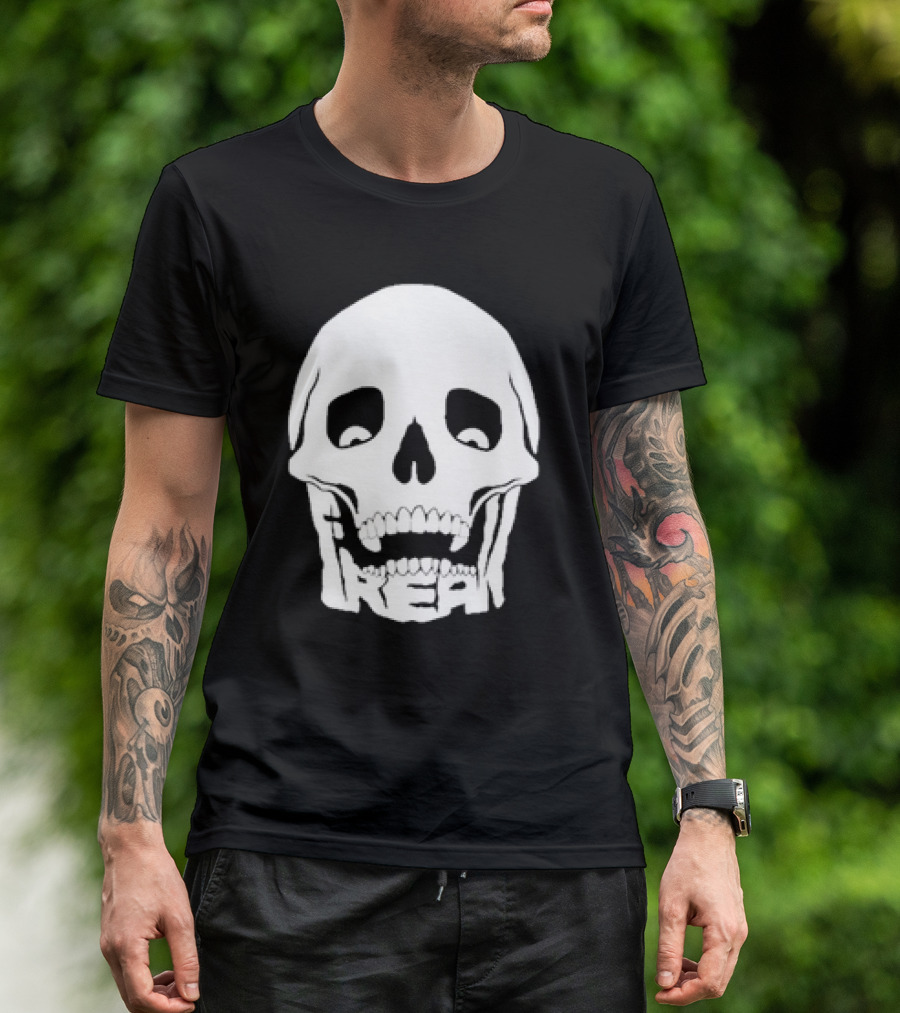 Freak Premium Fluorescent Skull Real T-Shirt