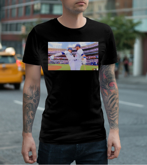 Kike Hernandez Gavin Lux Dodgers T-Shirt