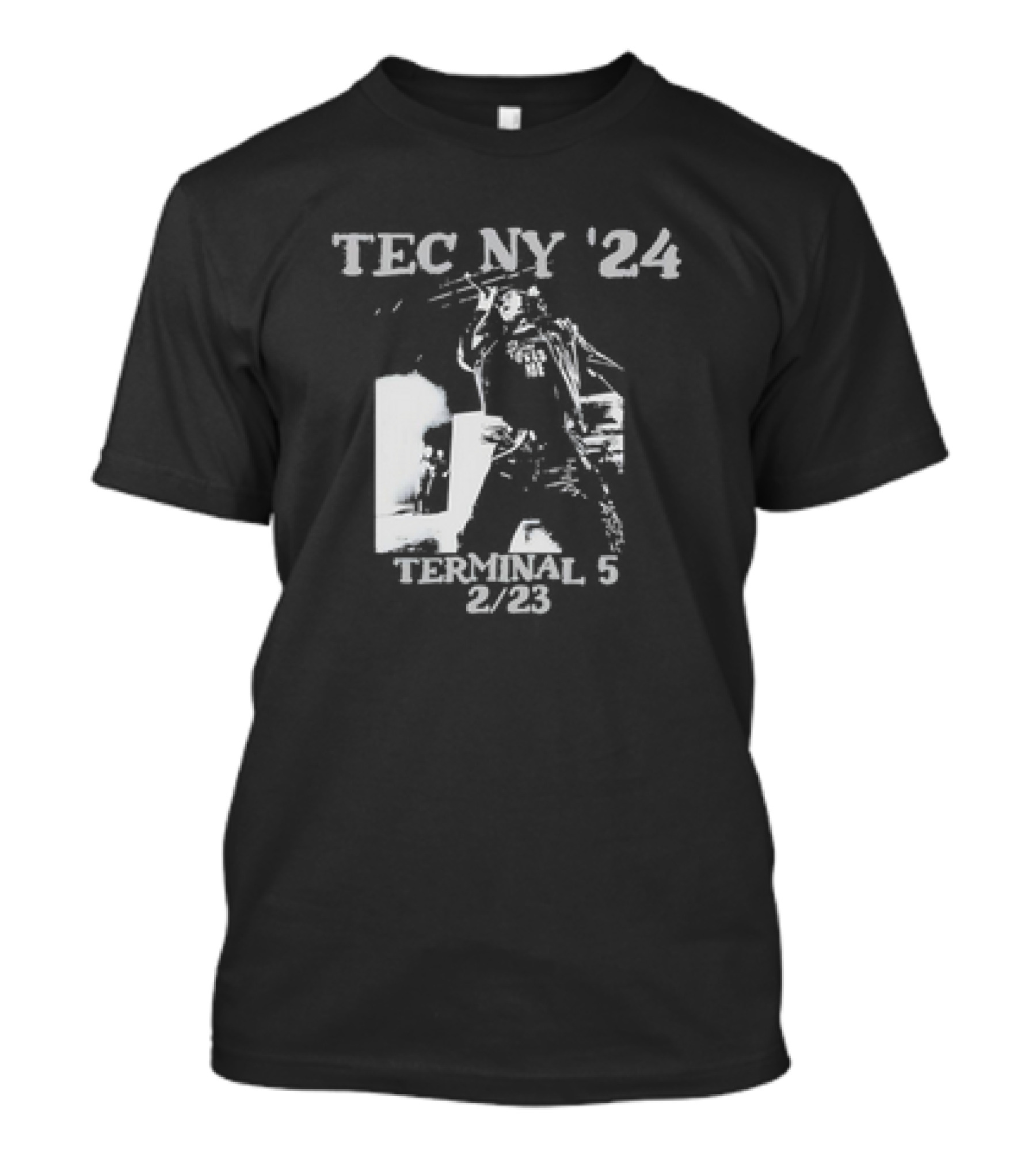 TEC NY '24 Terminal 5 2/23 Lil Tecca Retro T-Shirt