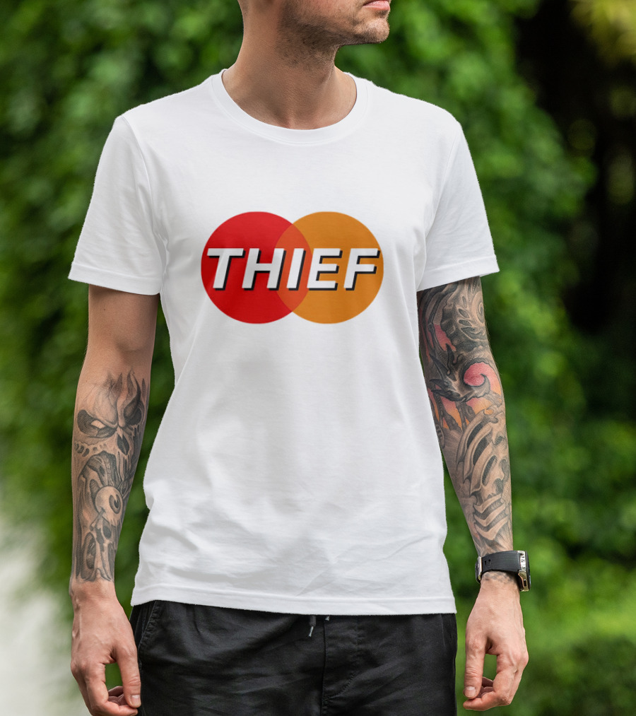 MasterCard Parody THIEF T-Shirt
