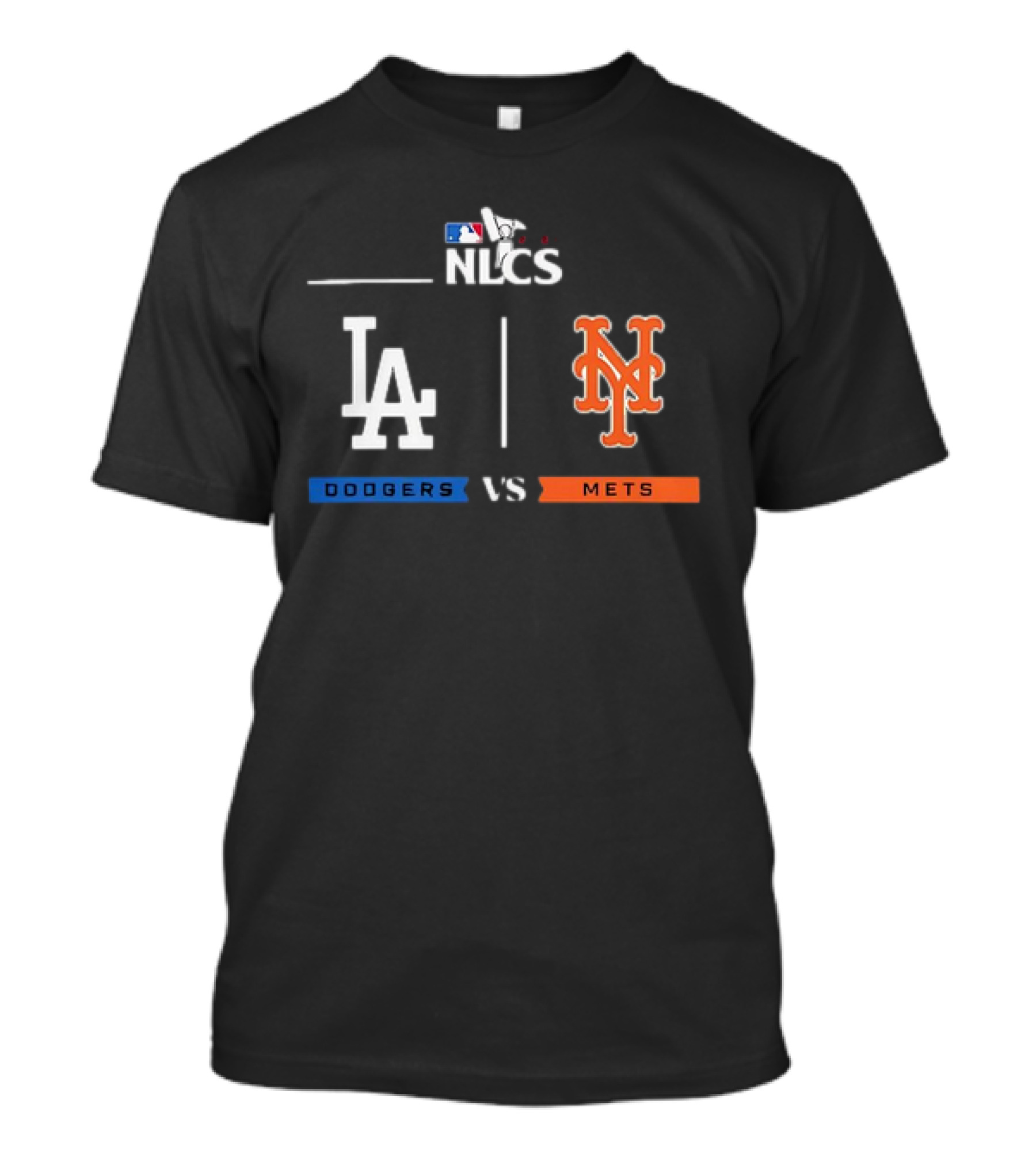 MLB NLCS 2024 Los Angeles Dodgers Vs New York Mets Match Up T-Shirt
