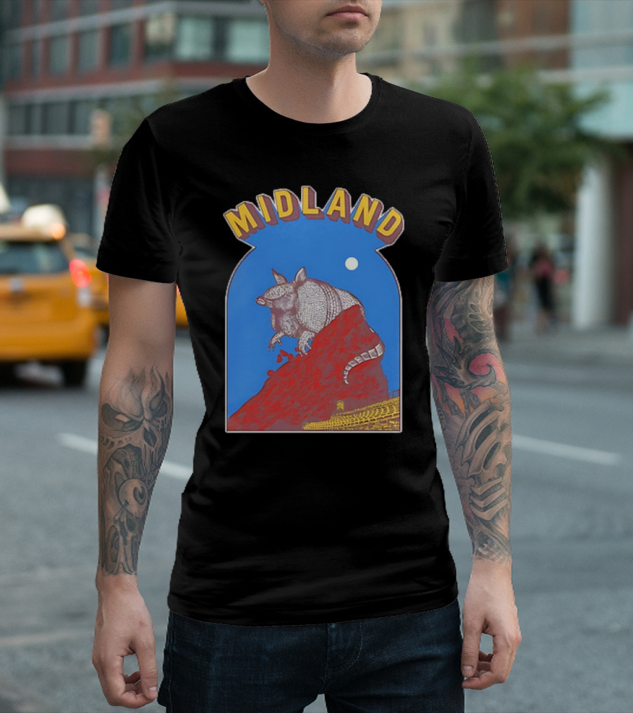 Midland Armadillo At Red Rocks Amphitheatre October 12 T-Shirt