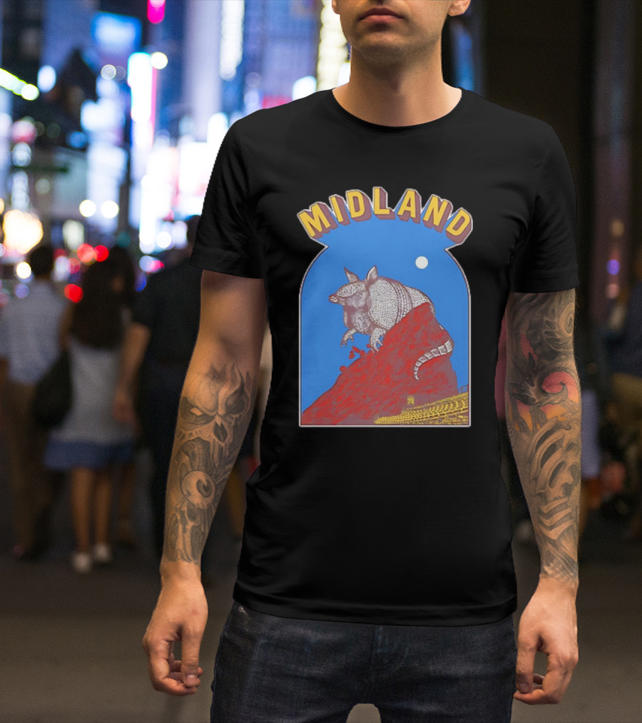 Midland Armadillo At Red Rocks Amphitheatre October 12 T-Shirt