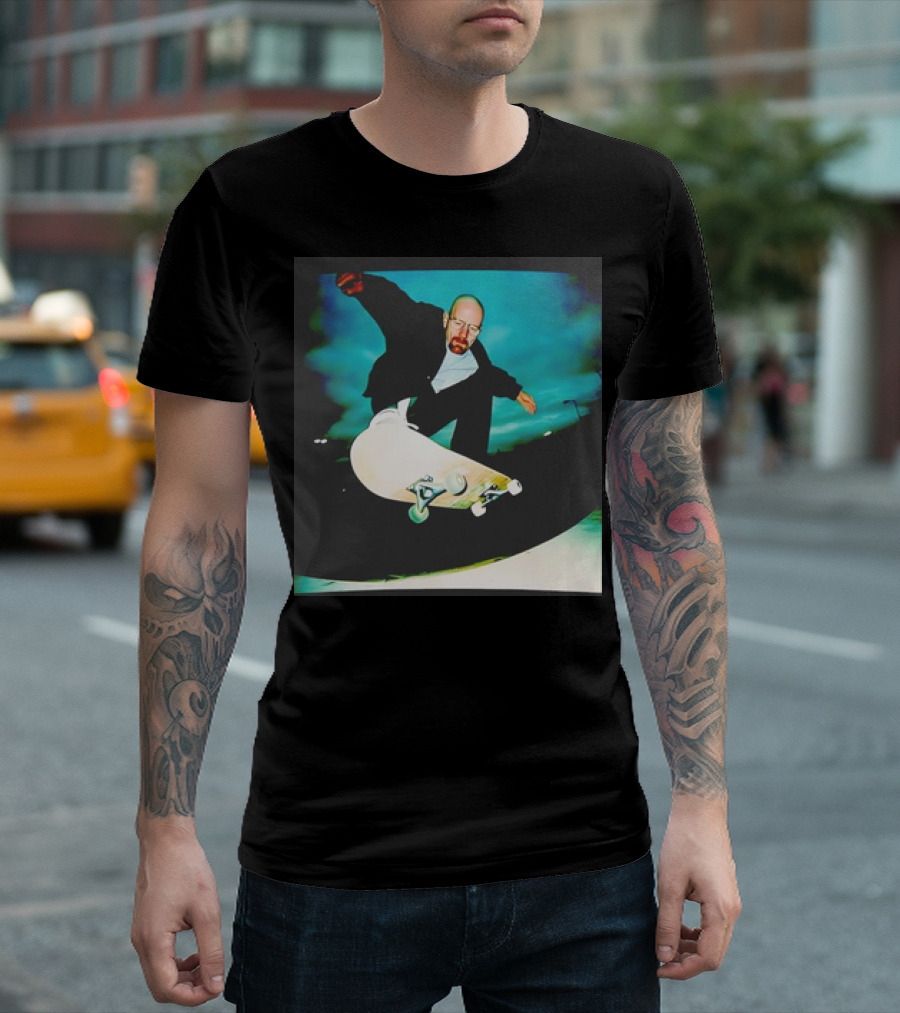 Werner Heisenberg Breaking Bad Skate Vintage T-Shirt