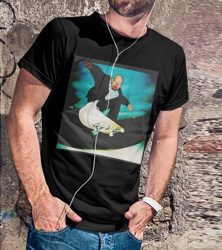 Werner Heisenberg Breaking Bad Skate Vintage T-Shirt