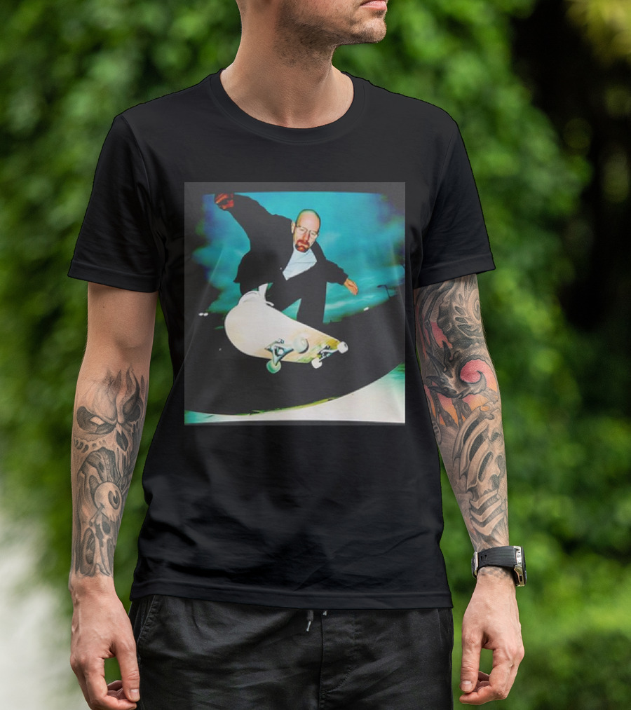 Werner Heisenberg Breaking Bad Skate Vintage T-Shirt