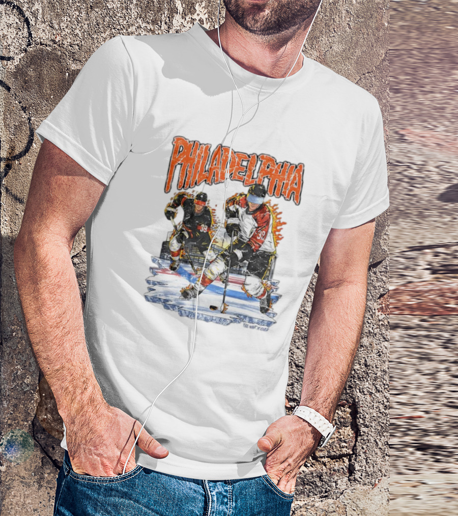 Philadelphia Flyers Hockey Matvei Michkov The Wait Is Over T-Shirt