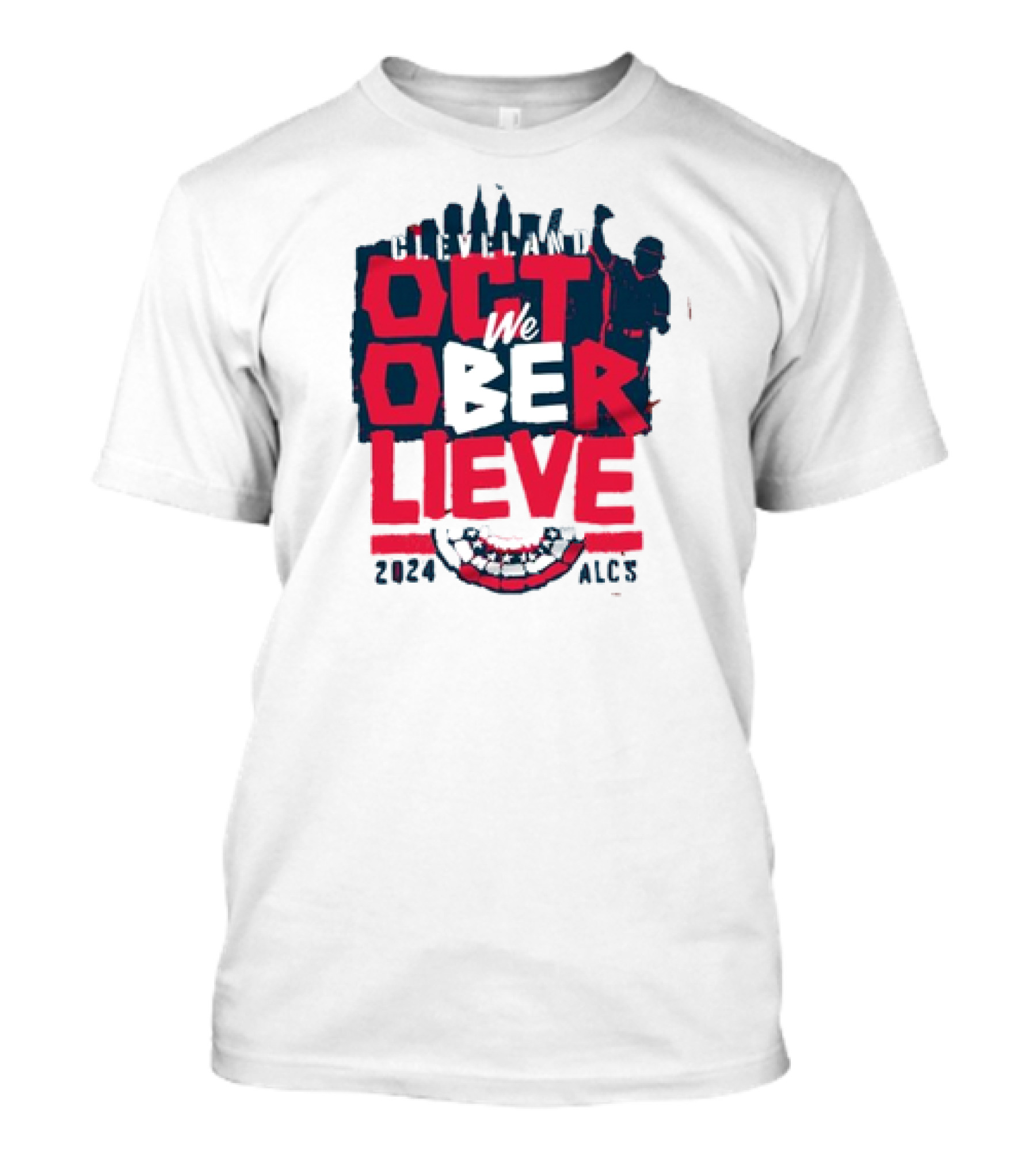 Cleveland October We Believe ALCS 2024 Baseball T-Shirt