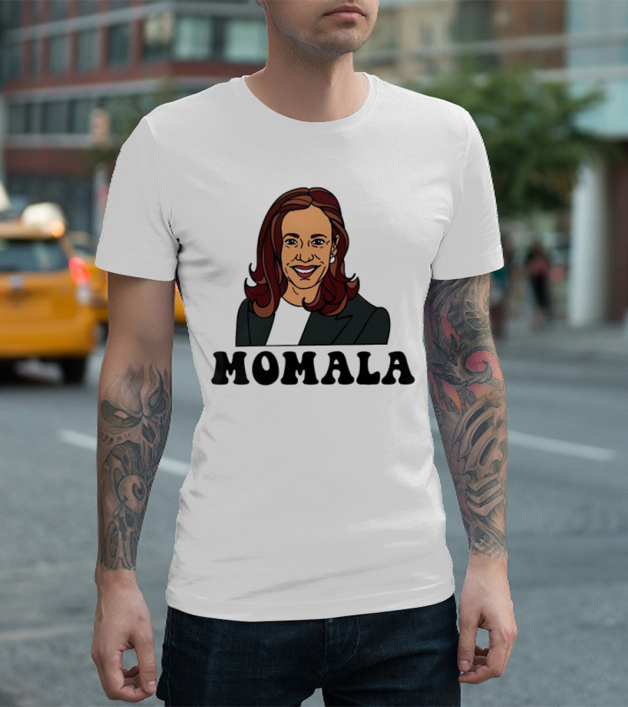 Momala Kamala Harris 2024 Funny Walz T-Shirt