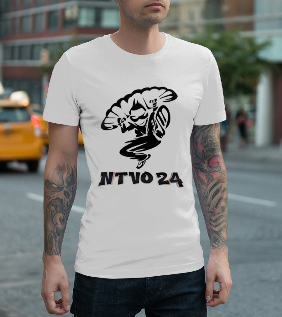 NTVO 24 Classique Parachuting Ninja T-Shirt