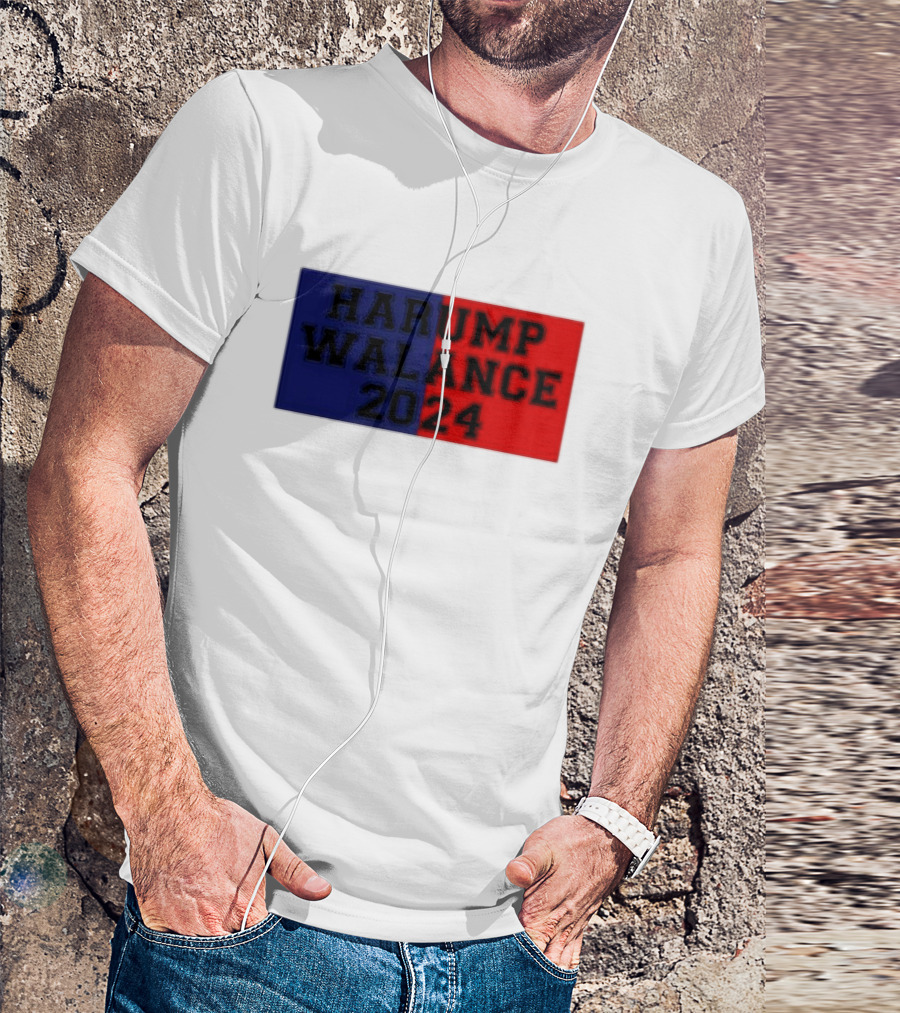 Harump Walance 2024 Harris Trump Walz Vance Funny 2024 Political Humor T-Shirt