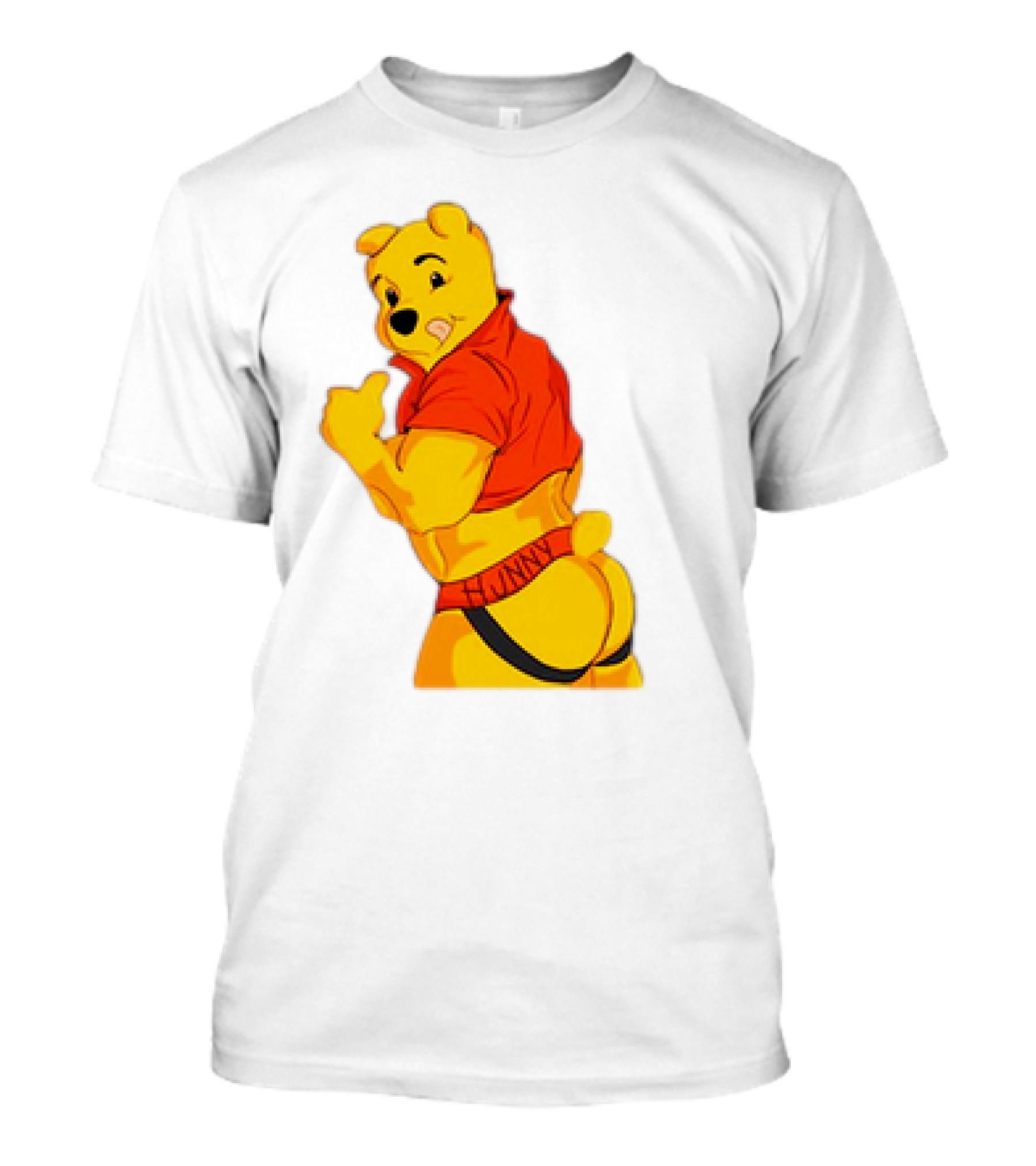 Buff Winnie The Pooh Meme Thicc Winnie T-Shirt