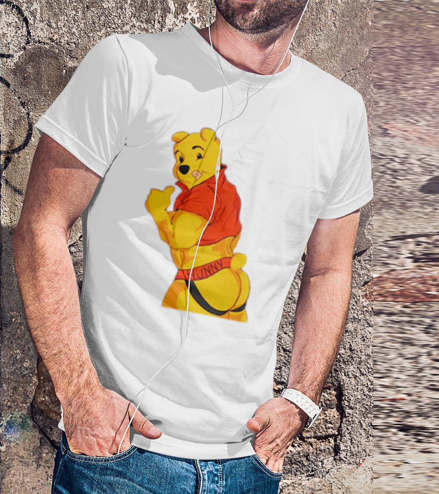 Buff Winnie The Pooh Meme Thicc Winnie T-Shirt