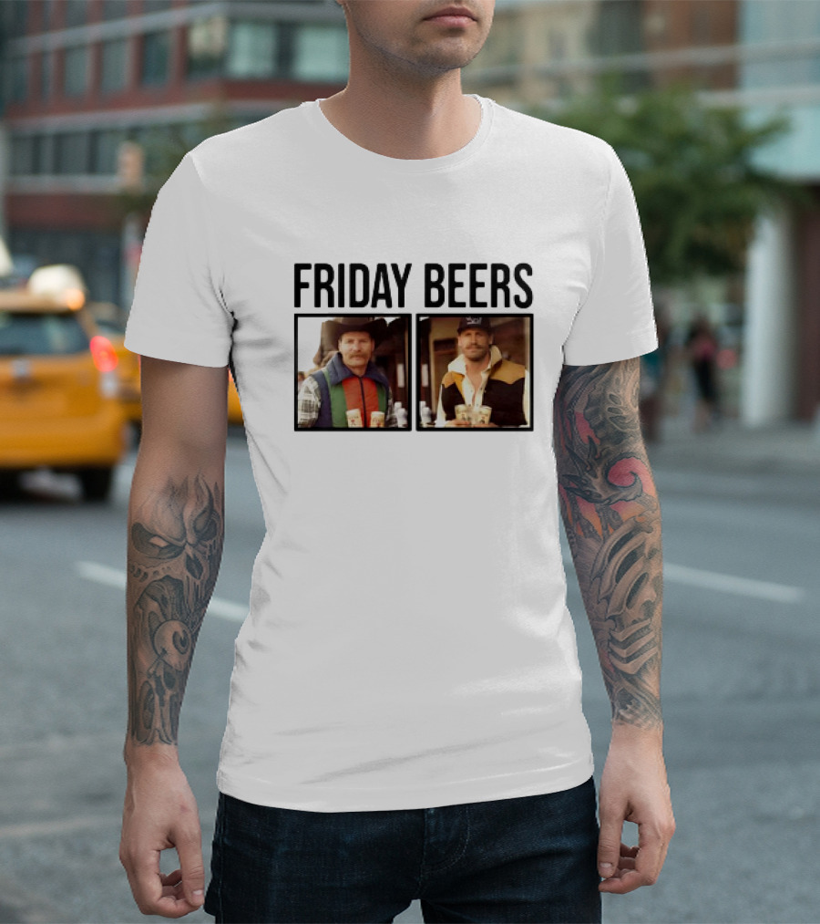 Friday Beers Chase Rice Duo Vintage Look T-Shirt