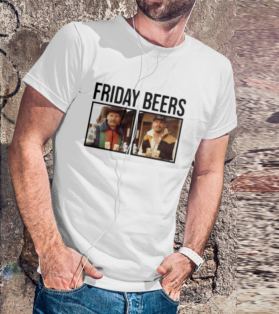 Friday Beers Chase Rice Duo Vintage Look T-Shirt