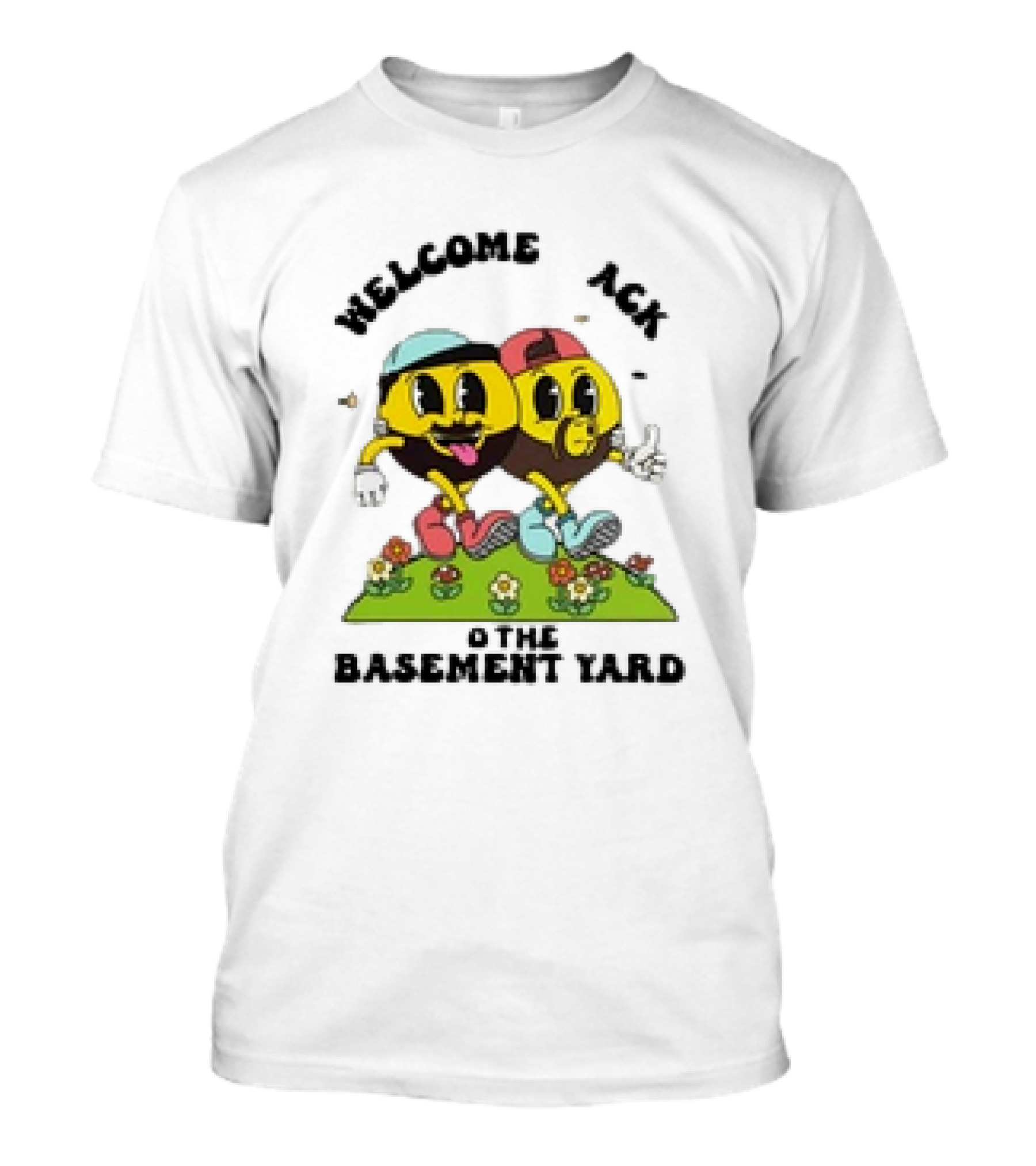 Welcome Back Santagato Studios The Basement Yard Bestie T-Shirt