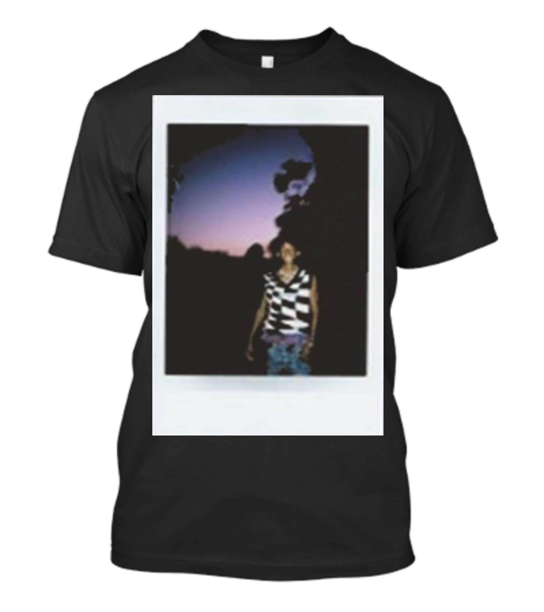Jaden Smith 2024 Case Study Of The Long Term Effects Of Young Love Twilight Scene Striped T-Shirt
