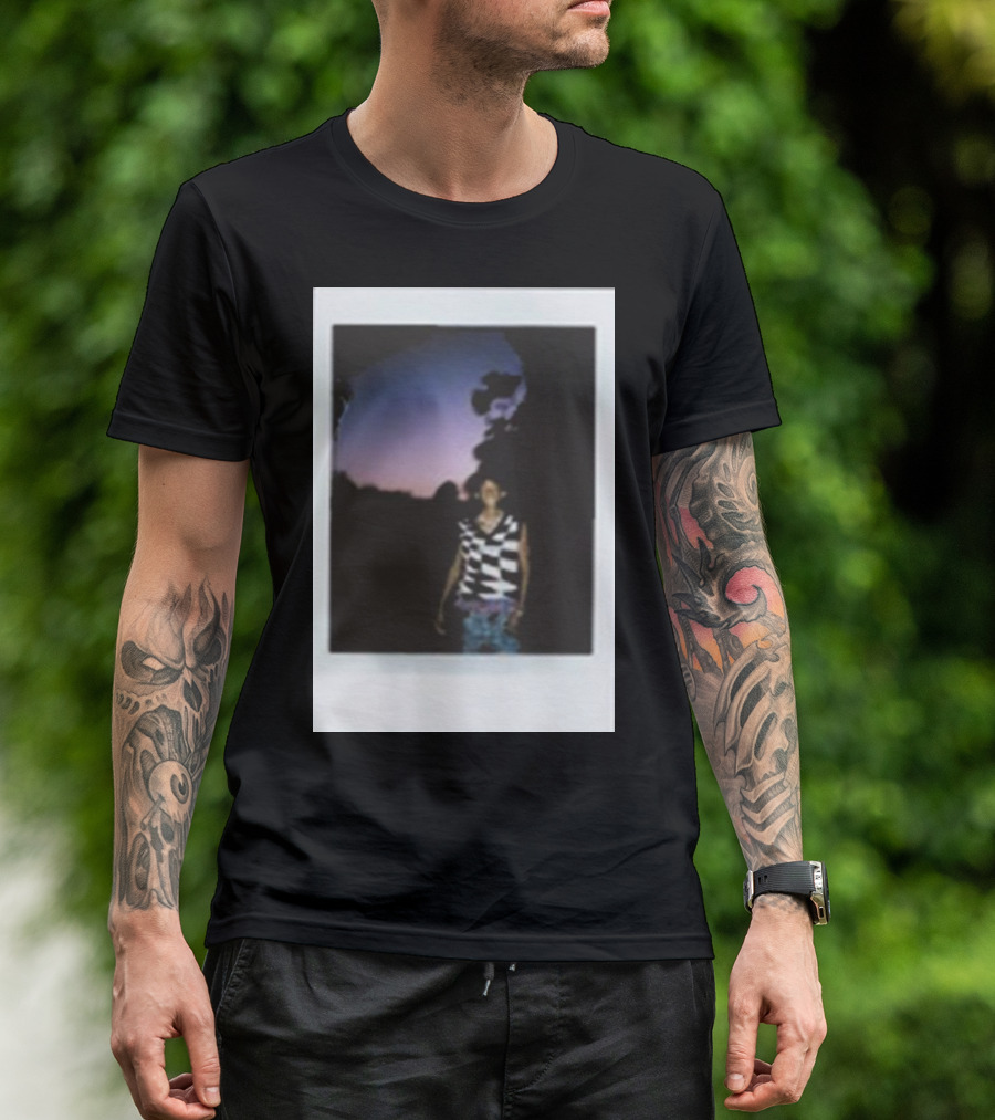 Jaden Smith 2024 Case Study Of The Long Term Effects Of Young Love Twilight Scene Striped T-Shirt