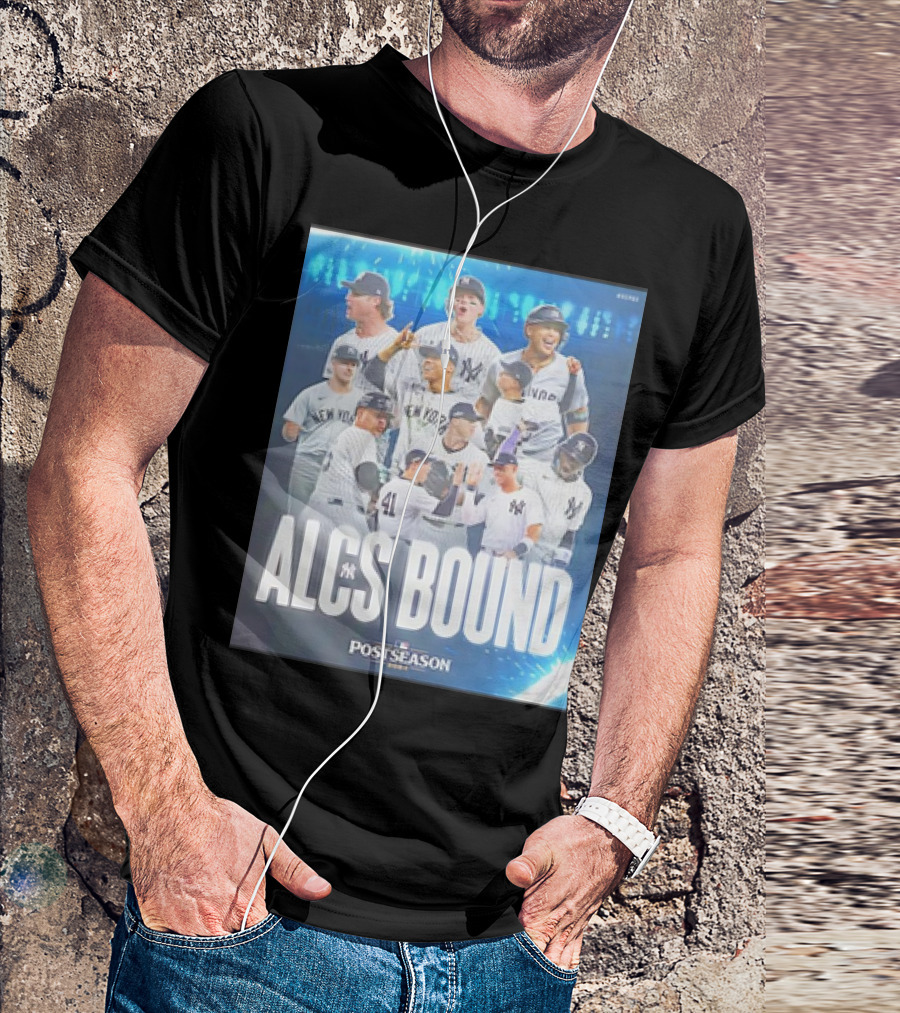 New York Yankees 2024 ALCS Bound Postseason Champions T-Shirt