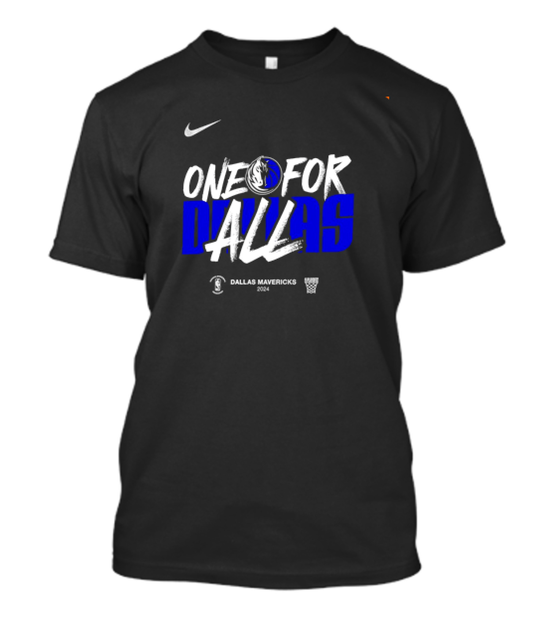 One For Dallas Mavericks 2024 NBA Playoffs T-Shirt