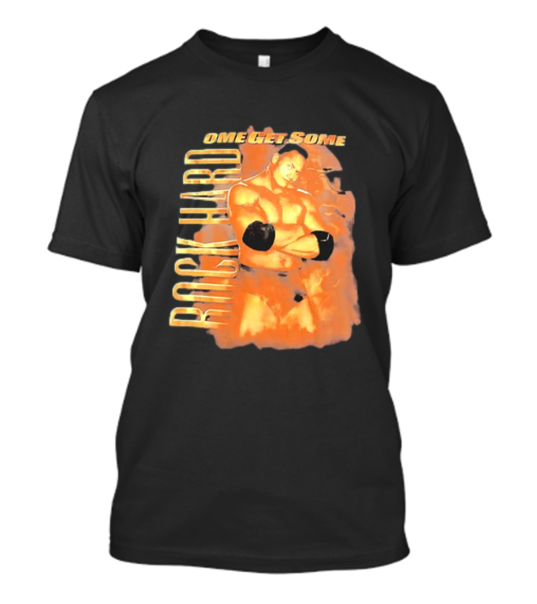 Rock Hard Come Get Some Vintage Wrestling T-Shirt