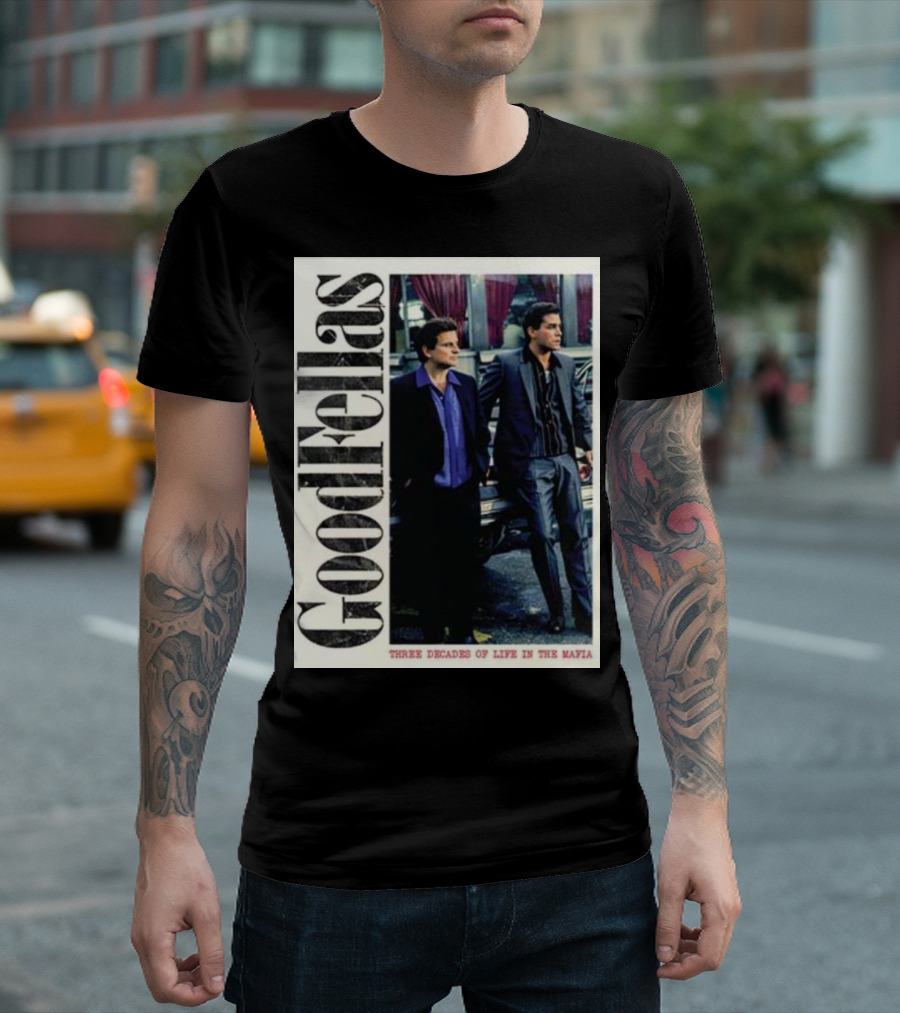 Goodfellas Three Decades Of Life In The Mafia Shoe Palace X Back Lookout T-Shirt