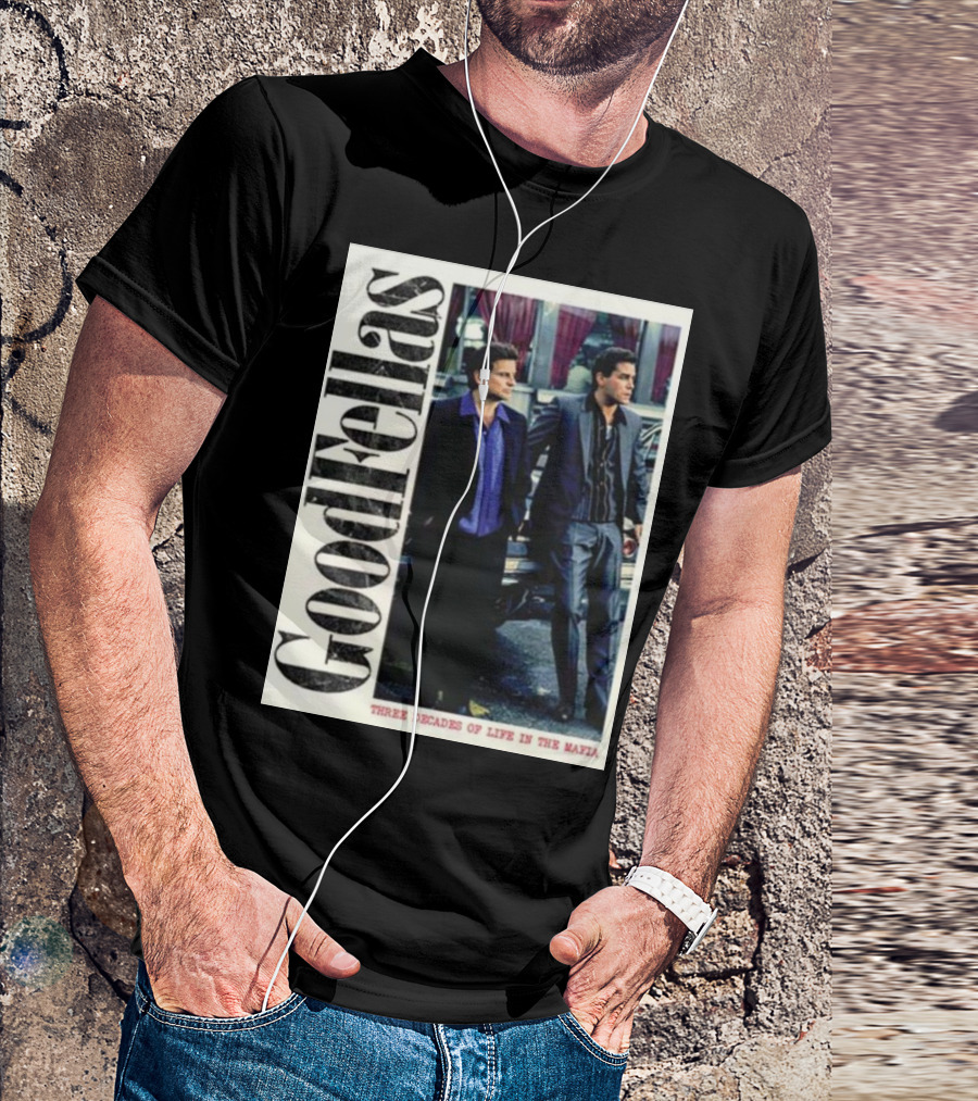 Goodfellas Three Decades Of Life In The Mafia Shoe Palace X Back Lookout T-Shirt