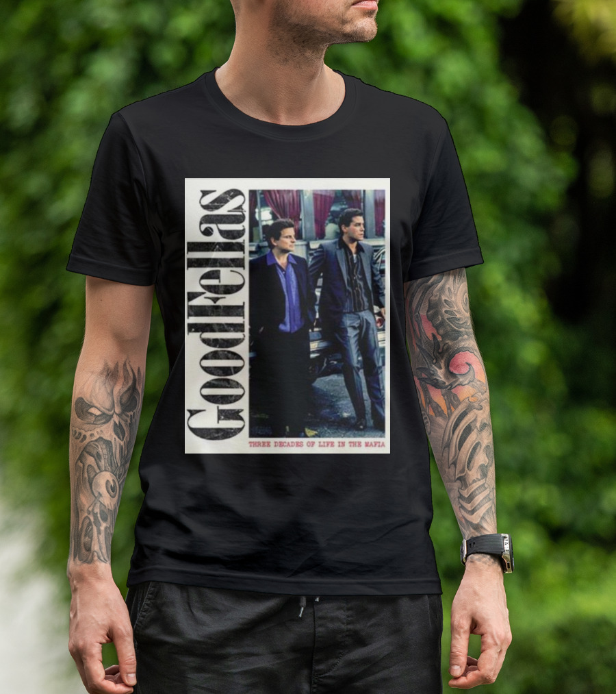 Goodfellas Three Decades Of Life In The Mafia Shoe Palace X Back Lookout T-Shirt