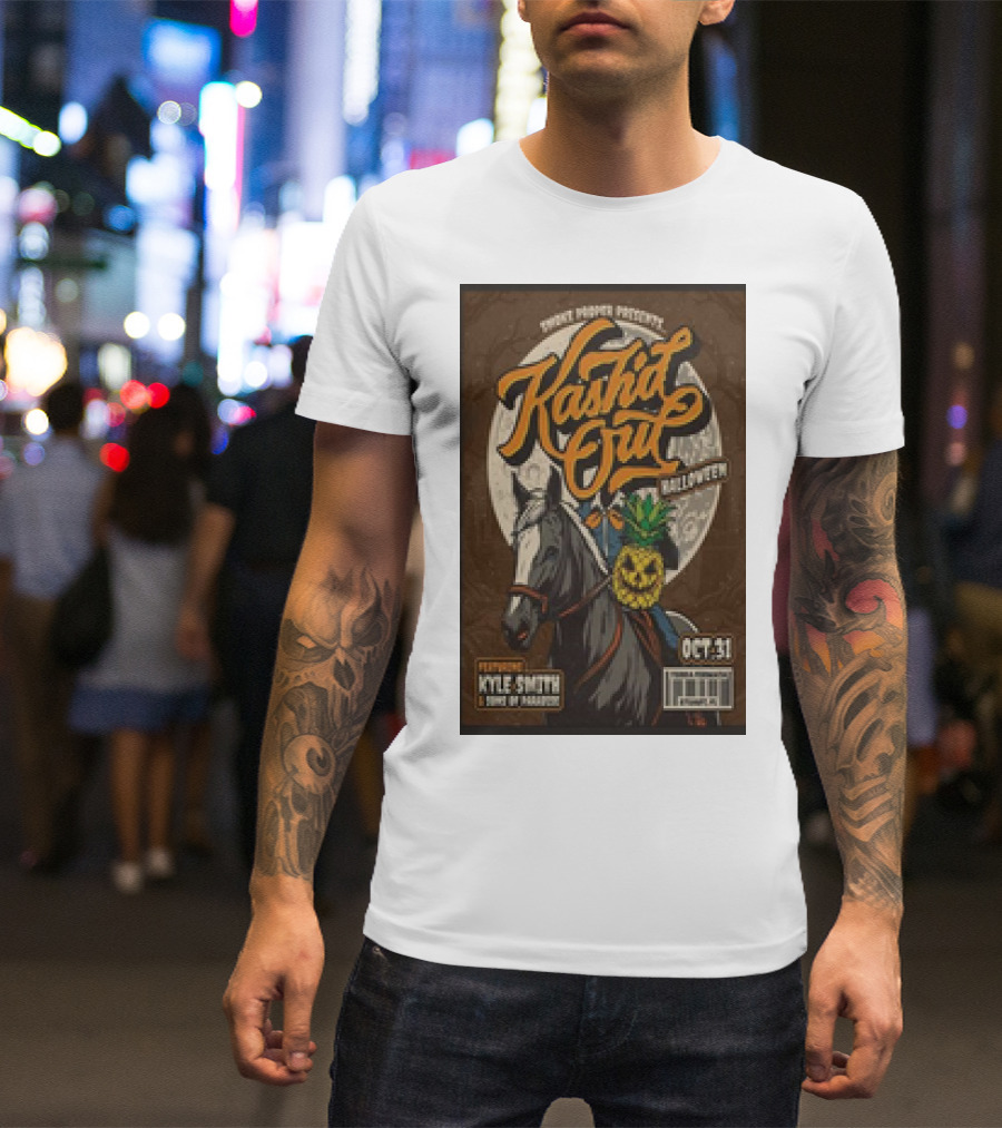 Kash’d Out Halloween Featuring Kyle Smith And Sun-Dried Vibes October 31 Terra Fermata Stuart FL T-Shirt